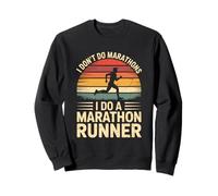 Je ne Fais Pas de Marathons, Je Fais Un marathonien | Funny Fitness Sweatshirt