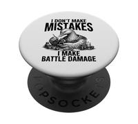 Je ne Fais Pas d'erreur, Je Fais Une Figurine Battle Damage Goose PopSockets PopGrip Adhésif