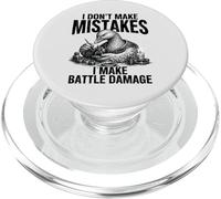 Je ne Fais Pas d'erreur, Je Fais Une Figurine Battle Damage Goose PopSockets PopGrip pour MagSafe