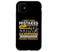 Je ne Fais Pas d'erreur Lorsque Vous jouez du Saxophone saxophoniste Coque pour iPhone 11