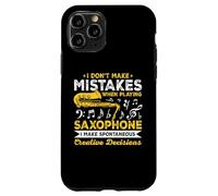 Je ne Fais Pas d'erreur Lorsque Vous jouez du Saxophone saxophoniste Coque pour iPhone 11 Pro