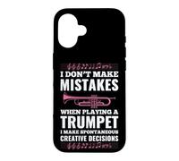 Je ne Fais Pas d'erreur Quand Je Joue Une Trompette Que Je Fais Coque pour iPhone 16