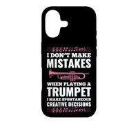 Je ne Fais Pas d'erreur Quand Je Joue Une Trompette Que Je Fais Coque pour iPhone 17
