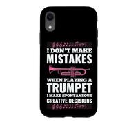 Je ne Fais Pas d'erreur Quand Je Joue Une Trompette Que Je Fais Coque pour iPhone XR
