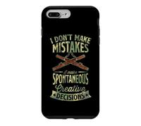 Je ne Fais Pas d'erreurs, Je Prends des décisions créatives spontanées Coque pour iPhone 7 Plus/8 Plus
