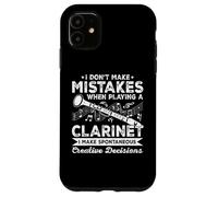 Je ne Fais Pas d'erreurs Lorsque Vous jouez de la clarinettiste Coque pour iPhone 11