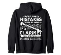 Je ne Fais Pas d'erreurs Lorsque Vous jouez de la clarinettiste Sweat à Capuche