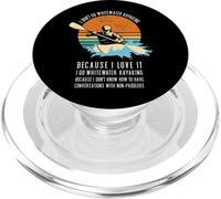 Je ne Fais Pas du Kayak en Eau vive Parce Que J'adore Faire du Kayak PopSockets PopGrip pour MagSafe