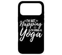 Je ne Fais Pas la Sieste, Je Fais du Yoga Praticien de Yoga Coque pour iPhone 17 Pro Max