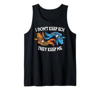 Je ne Garde Pas de koï, Ils me Gardent Un Gardien de koï drôle Débardeur