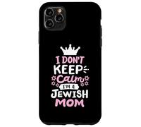 Je ne Garde Pas Mon Calme, Je suis Une Maman juive drôle de Hanoukka, Femmes juives Coque pour iPhone 11 Pro Max