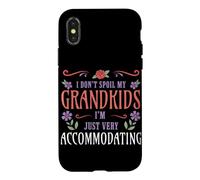 Je ne gâte Pas Mes Petits-Enfants, Je me contente d'accueillir Mes Grands-Parents Coque pour iPhone X/XS
