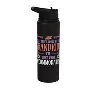 Je ne gâte pas mes petits-enfants, je me contente d'accueillir mes grands-parents Stainless Steel Insulated Water Bottle