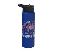 Je ne gâte pas mes petits-enfants, je me contente d'accueillir mes grands-parents Stainless Steel Insulated Water Bottle
