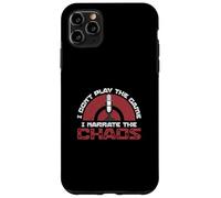 Je ne Joue Pas au Jeu I Narrate The Chaos Funny Sportscaster Coque pour iPhone 11 Pro Max