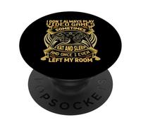 Je ne Joue Pas aux Jeux vidéo, Parfois C'est drôle PopSockets PopGrip Adhésif