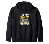 Je Ne Juge Pas J’en Parle en Équipe Éducateur Spécialisé Sweat à Capuche
