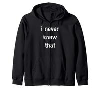 Je ne l'ai jamais su Sweat à Capuche