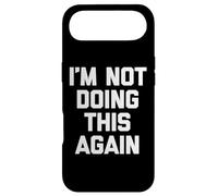 Je ne Le Ferai Plus - Une nouveauté Sarcastique drôle Coque pour iPhone Air