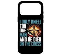 Je ne m'agenouille Que pour Un Seul Homme et il est Mort sur la Croix Coque pour iPhone 17 Pro Max