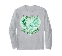 Je ne Mange Pas Mes Amis Animaux Mignons végétariens Manche Longue