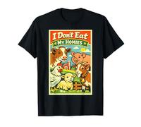 Je ne Mange Pas Mon défenseur végétarien végétalien des Animaux T-Shirt