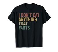 Je ne Mange Rien Qui pète Un drôle de végétarien T-Shirt