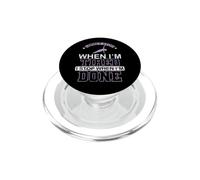 Je ne m'arrête Pas Quand Je suis fatiguée Pilates Powerhouse PopSockets PopGrip pour MagSafe