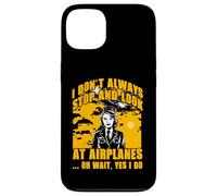 Je ne m'arrête pas toujours et regarde les avions oh attendez oui je le fais Coque pour iPhone 13