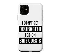 Je ne me Laisse Pas distraire, Je Fais des quêtes Secondaires Funny TDAH Coque pour iPhone 11