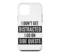 Je ne me Laisse Pas distraire, Je Fais des quêtes Secondaires Funny TDAH Coque pour iPhone 12 Mini