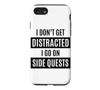Je ne me Laisse Pas distraire, Je Fais des quêtes Secondaires Funny TDAH Coque pour iPhone SE (2020) / 7/8