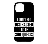 Je ne me Laisse Pas distraire, Je Fais des quêtes Secondaires Un Mois Amusant sur Le TDAH Coque pour iPhone 15