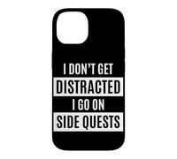 Je ne me Laisse Pas distraire, Je Fais des quêtes Secondaires Un Mois Amusant sur Le TDAH Coque pour iPhone 14
