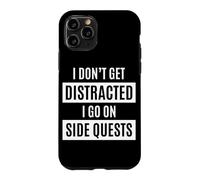 Je ne me Laisse Pas distraire, Je Fais des quêtes Secondaires Un Mois Amusant sur Le TDAH Coque pour iPhone 11 Pro
