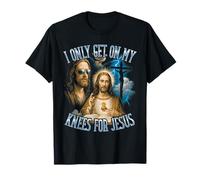 Je ne me Mets à Genoux Que pour Jesus Christianity Bootleg T-Shirt