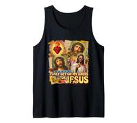 Je ne me Mets à Genoux Que pour la drôle de Foi de Jésus Débardeur