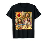 Je ne me Mets à Genoux Que pour la drôle de Foi de Jésus T-Shirt