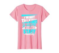 Je ne me Parle Pas à Moi-même... J'Ai Une réunion du Personnel ! T-Shirt, Femme, Rose, XL