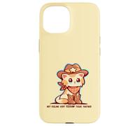 Je ne me Sens Pas très, Yeehaw Coque pour iPhone 15
