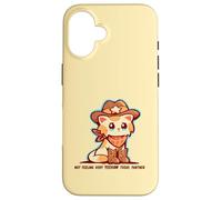 Je ne me Sens Pas très, Yeehaw Coque pour iPhone 16