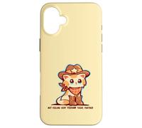 Je ne me Sens Pas très, Yeehaw Coque pour iPhone 16 Plus
