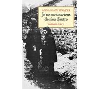 Je ne me souviens de rien d'autre