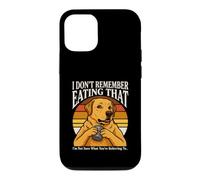 Je ne me Souviens Pas Avoir mangé sans en être sûre Coque pour iPhone 12/12 Pro