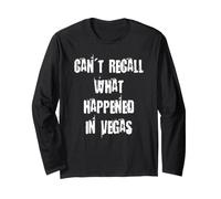 Je ne me Souviens Pas de ce Qui s'est passé à Vegas Manche Longue