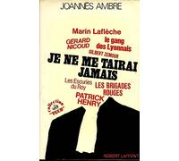 Je ne me tairai jamais