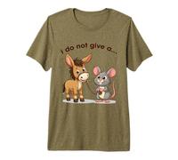 Je ne m'en Fous Pas T-Shirt Haut de Gamme