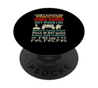 Je ne meurs Pas Toujours en Jouant aux Jeux vidéo, mais Quand Je Le Fais, Non PopSockets PopGrip Adhésif