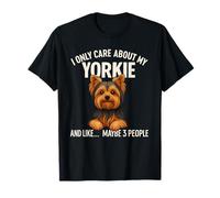 Je ne m'intéresse qu'à Mon Chien Yorkie Sarcastic Yorkshire Terrier T-Shirt