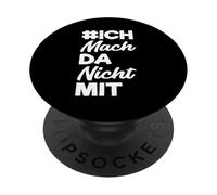 Je ne m'occupe Pas des politiques et de ma Propre Opinion PopSockets PopGrip Adhésif